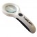 Lupa cristal - 9 leds (Pequena) 